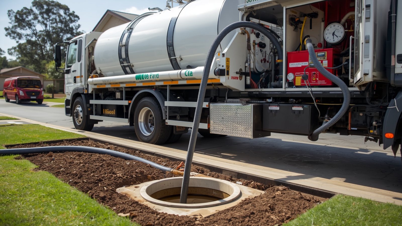 Septic tank pump-out service enquiry for Gippsland rural property